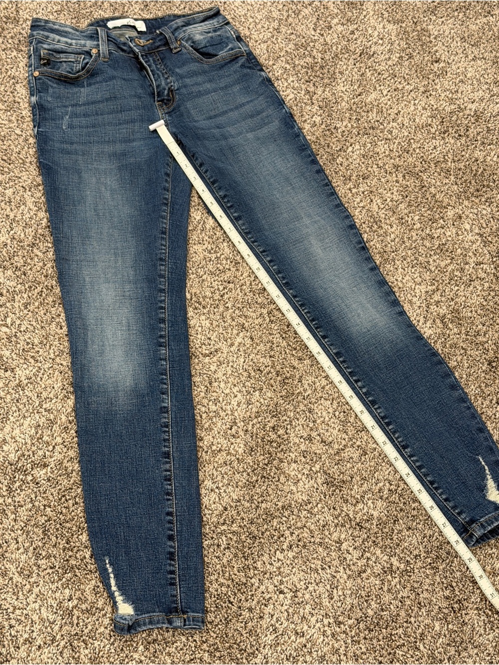 KanCan Skinny Jeans in Medium Blue Wash
